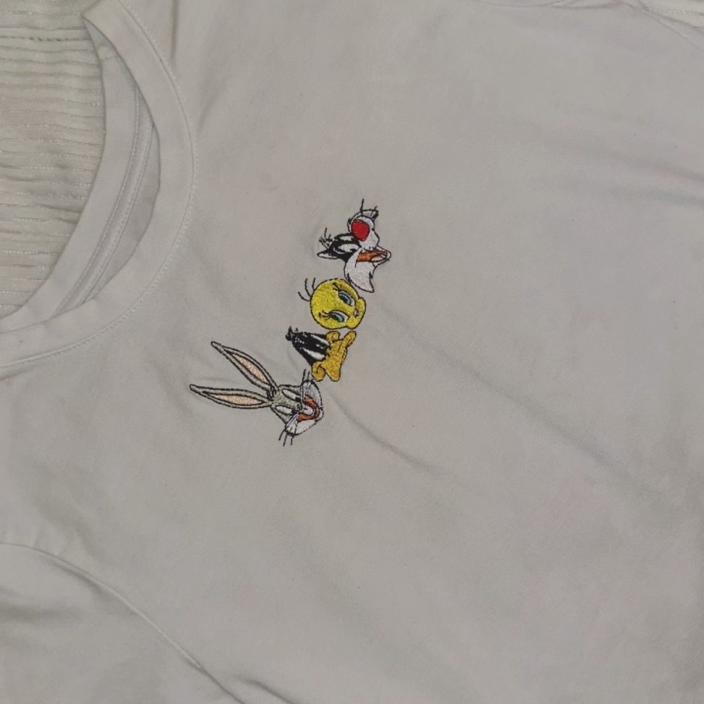 Looney Tunes White Sweatshirt